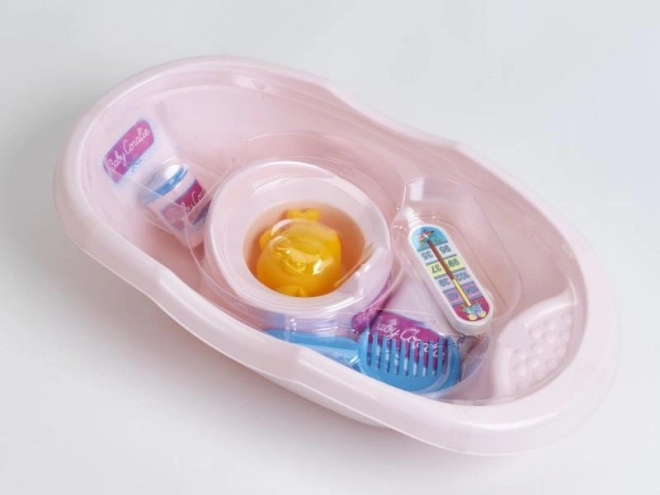 Baignoire avec accessoires pour poupées
