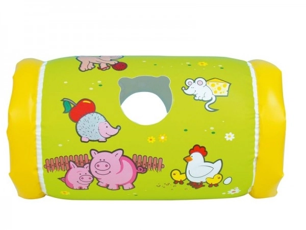 Cylindre gonflable avec grelots Mes premiers animaux