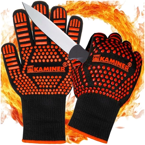 Gants de barbecue résistants à la chaleur