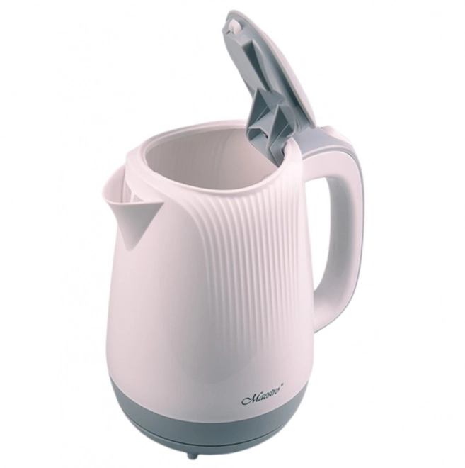 Bouilloire électrique Maestro 1,7 l 2200 W blanche