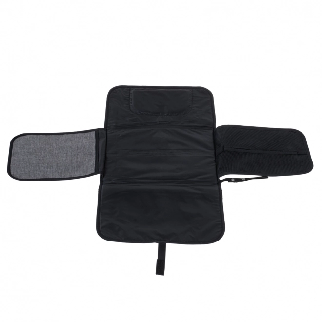 Tapis à langer de voyage gris