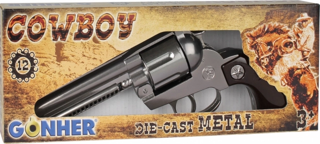 Revolver en métal de cow-boy Gonher