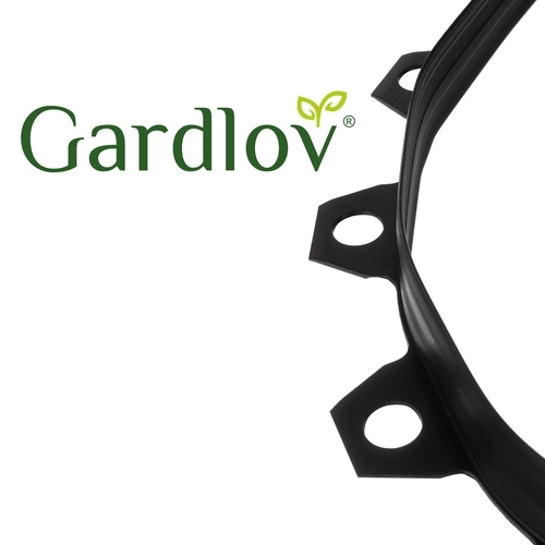 Bordure de jardin 4 cm x 10 m Gardlov noir