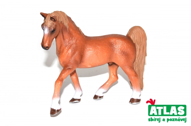 Figurine cheval brun clair