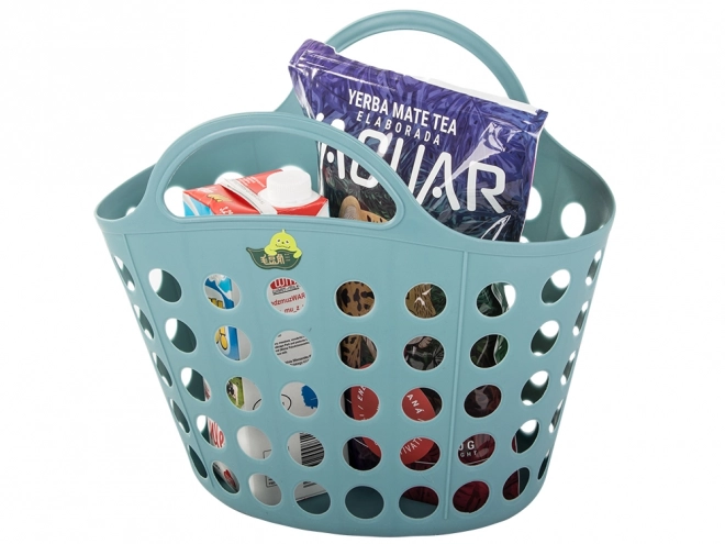Panier en plastique pratique pour champignons et légumes