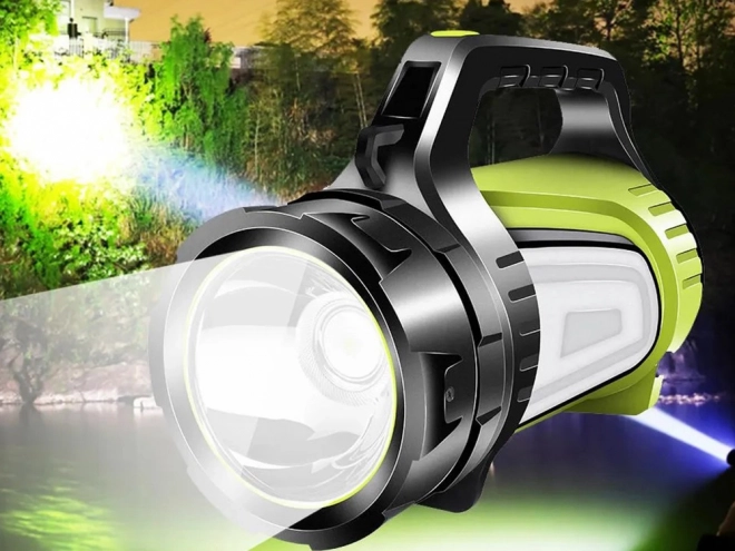 Lampe LED rechargeable avec powerbank pour camping
