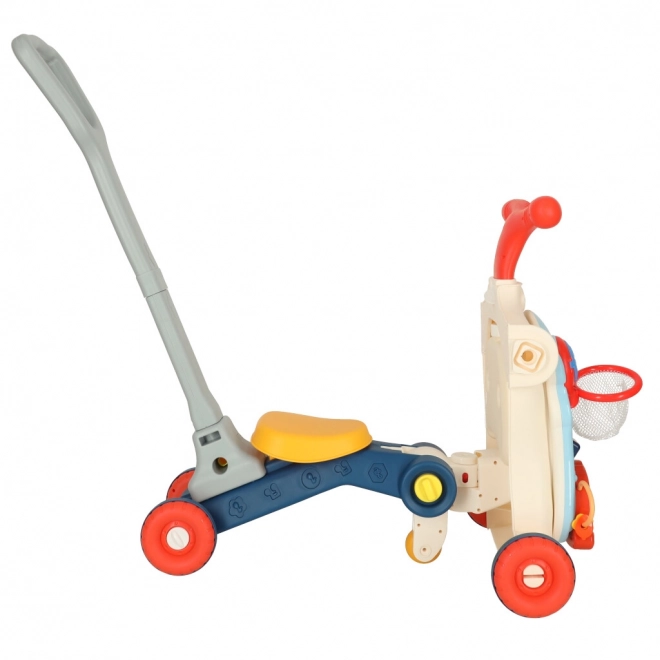 Trotteur multifonctionnel pour enfants et table interactive 5 en 1