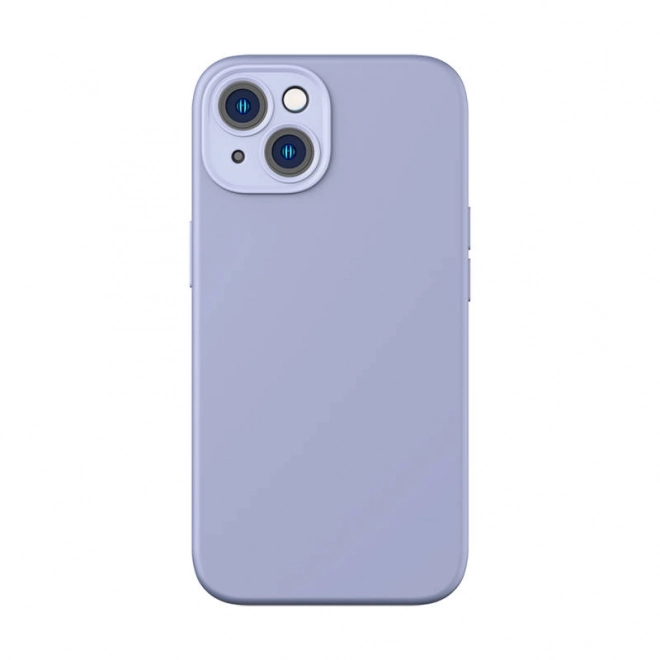 Étui Baseus Liquid Silica Gel pour iPhone 14 Plus lavande