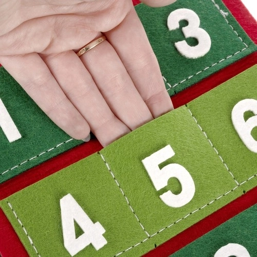Calendrier de l'Avent suspendu Ruhhy 22252