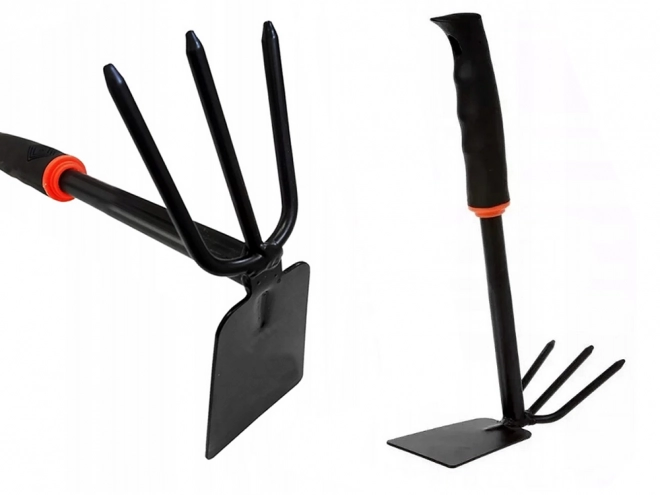 Motyk oboustranné de jardin avec griffe