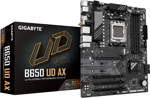 Gigabyte B650 UD AX – carte mère AM5 avec DDR5, Wi‑Fi 6 et M.2