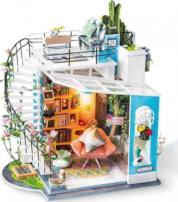 RoboTime miniature maison mansardée