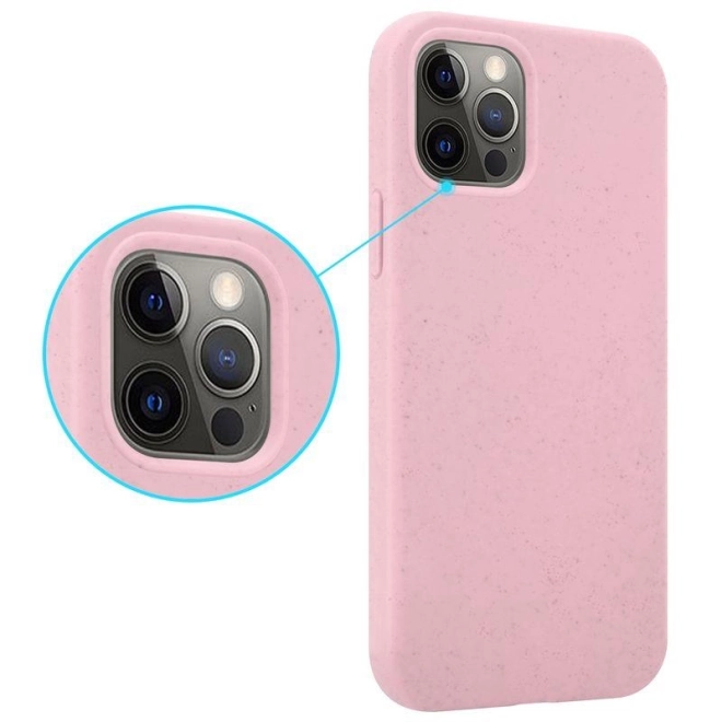 Coque écologique MX rose pour iPhone 13