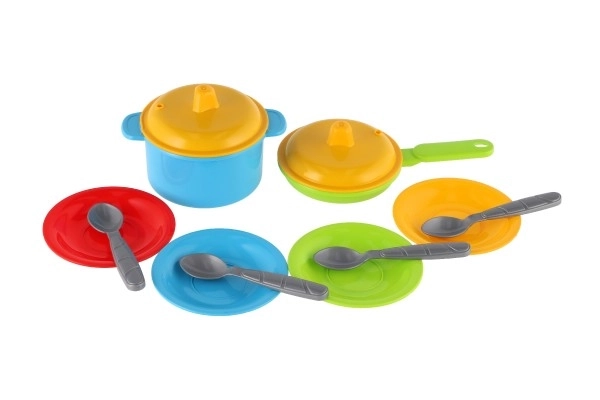 Ensemble de cuisine coloré pour enfants 12 pcs