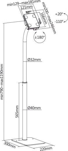 Hauteur réglable pour une ergonomie optimale