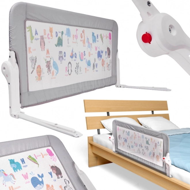 Barrière de sécurité pour lit 90cm animaux