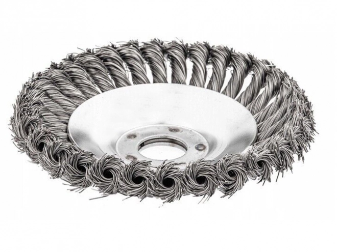 Brosse métallique pour tondeuses pulvérisatrices 200mm