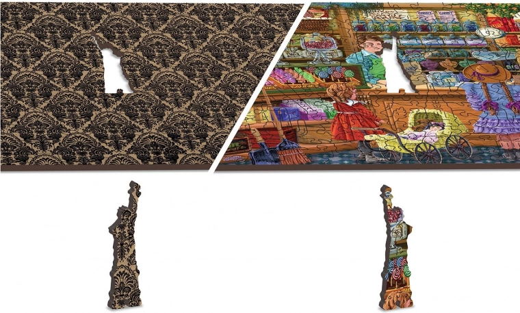 Puzzle réversible 2-en-1 pour deux fois plus de plaisir