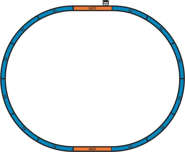 Voies avec ballast pour un montage rapide