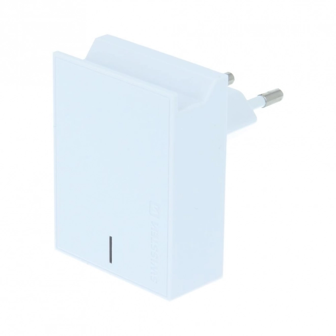 Chargeur Swissten iPhone 3.0 18W Power Delivery - blanc