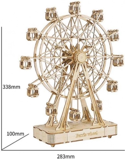 RoboTime 3D puzzle boîte à musique Grande Roue