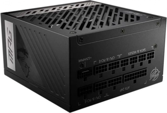 Alimentation modulaire MSI MPG A850G PCIe 5.0, 850 W, 80 PLUS Gold