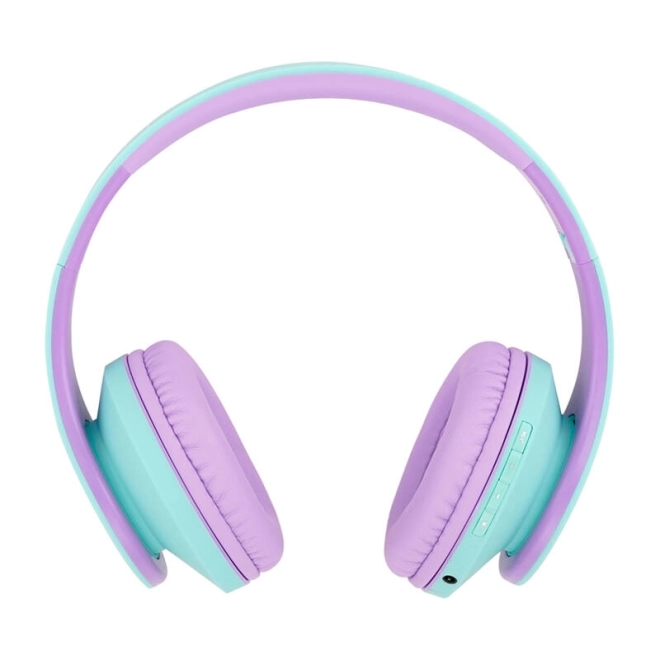 Casque sans fil pour enfants PowerLocus PLED – Bleu-violet