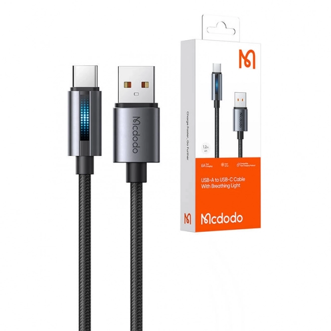 Câble USB Mcdodo USB-A vers USB-C 1,2m noir