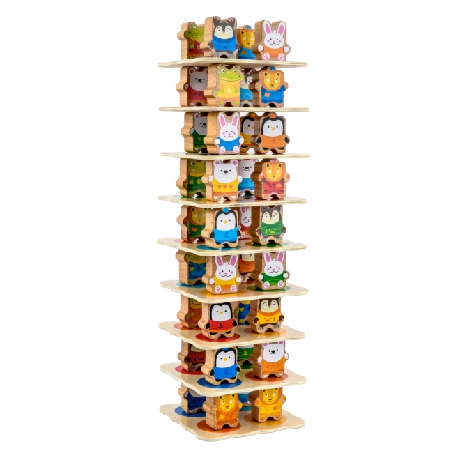Lucy & Leo Tour des Animaux – ensemble de jeu en bois