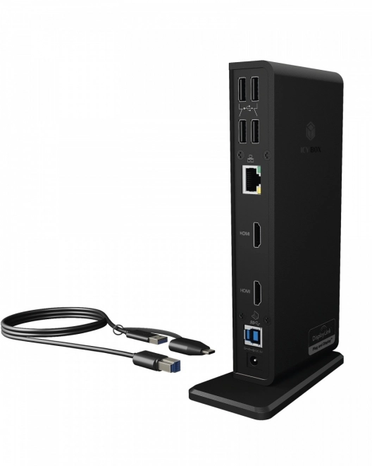 Station d'accueil de bureau Icy Box DisplayLink