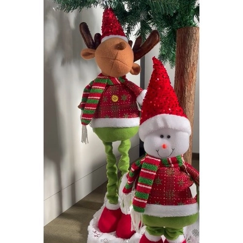 Renne de Noël télescopique avec hauteur réglable