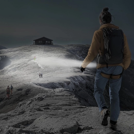 Puissance 1000 lm et portée jusqu’à 270 m