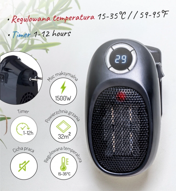 Thermoventilateur Adler Easy Heater