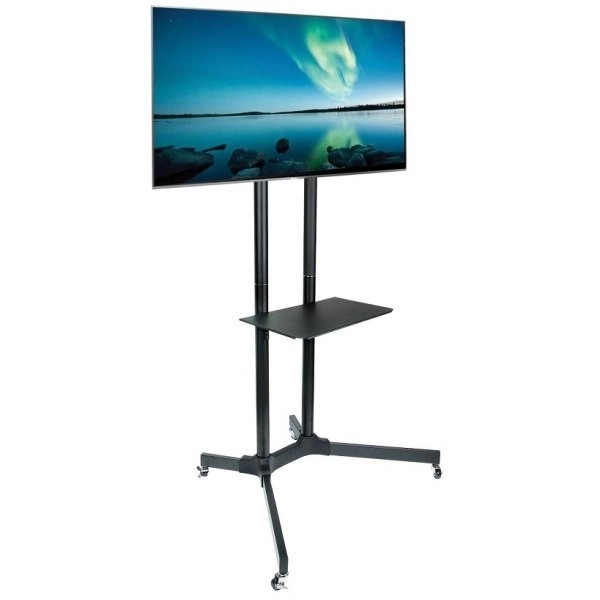 Support TV mobile pour LCD/LED 30–65 pouces, 60 kg, réglable