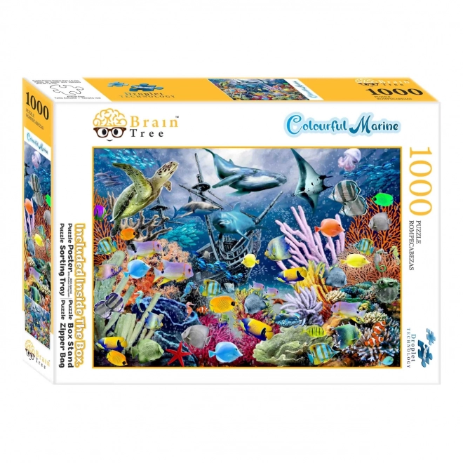 Puzzle Mer Colorée 1000 pièces