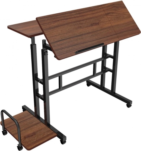 Réglage en hauteur 67–115 cm pour travailler assis ou debout