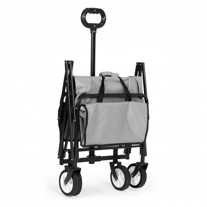 Chariot de jardin pliable MultiGarden gris 48x90 cm
