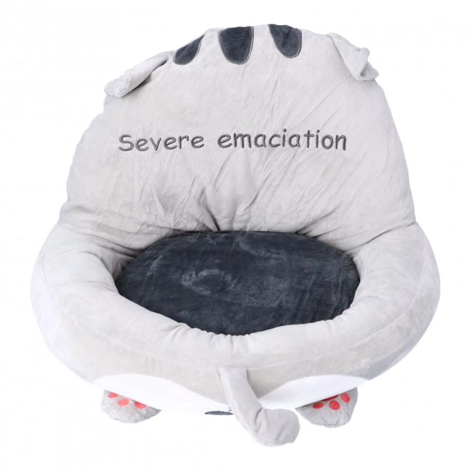 Coussin de chaise chat - 46x46 cm