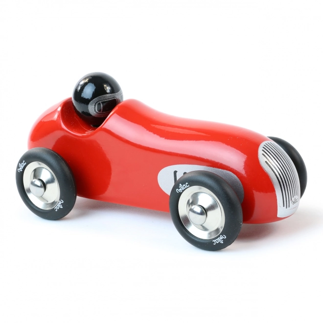 Voiture de course historique rouge Vilac