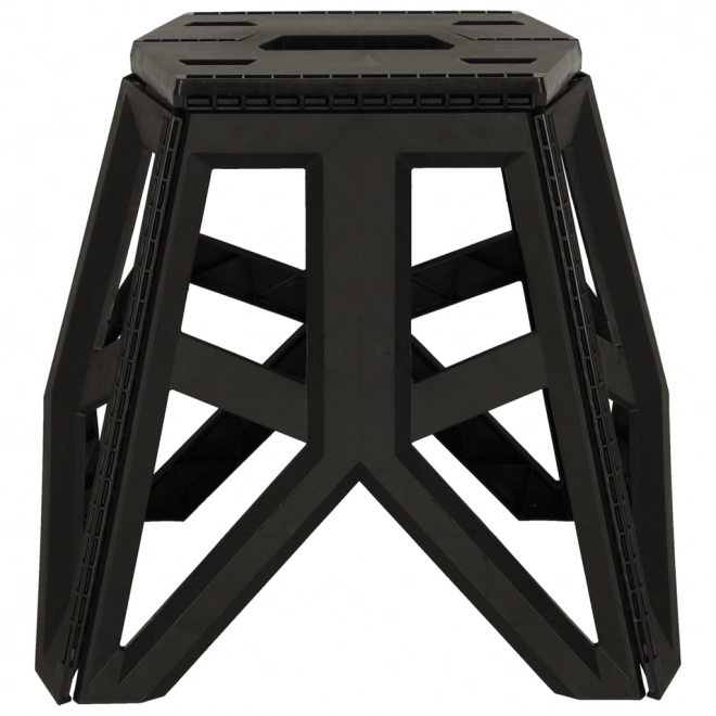 Chaise de camping pliante noire