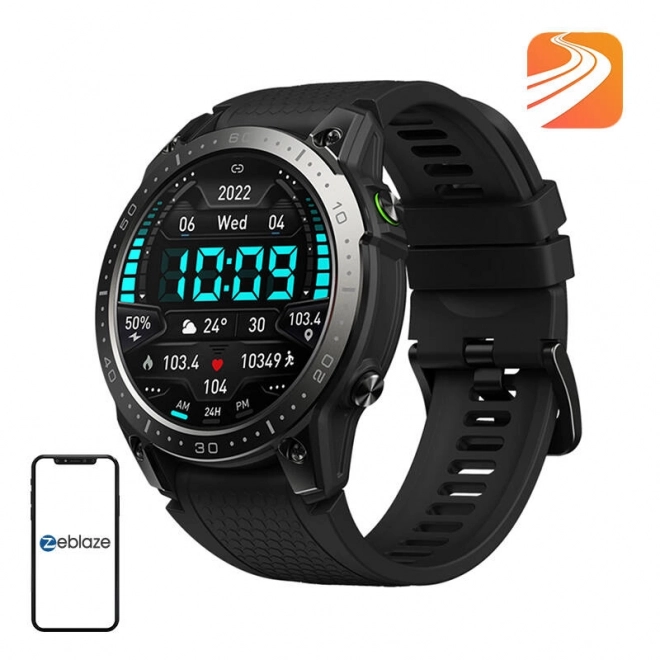 Montre intelligente Zeblaze Ares 3 Pro (noire)