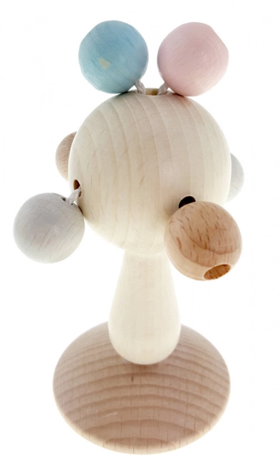 Hochet naturel gris Hess