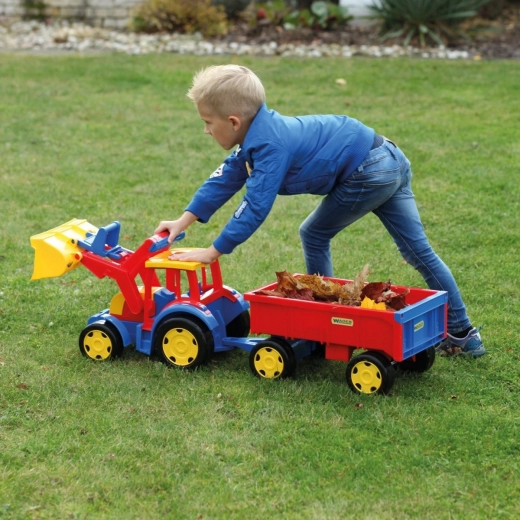 Chargeur fonctionnel et remorque avec ridelle ouvrante