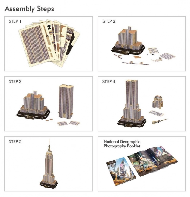 Puzzle 3D Empire State Building N.G.