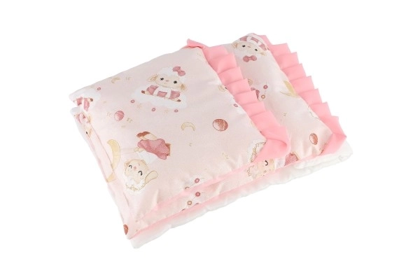 Oreiller avec coussin pour poupées