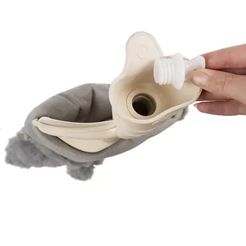 Bouteille en caoutchouc pour eau chaude avec housse 2000ml Ruhhy 19806