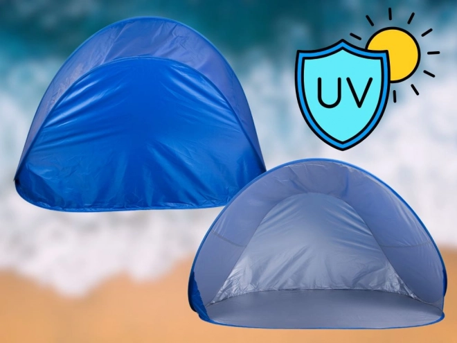 Tente de plage autoportante avec protection UV