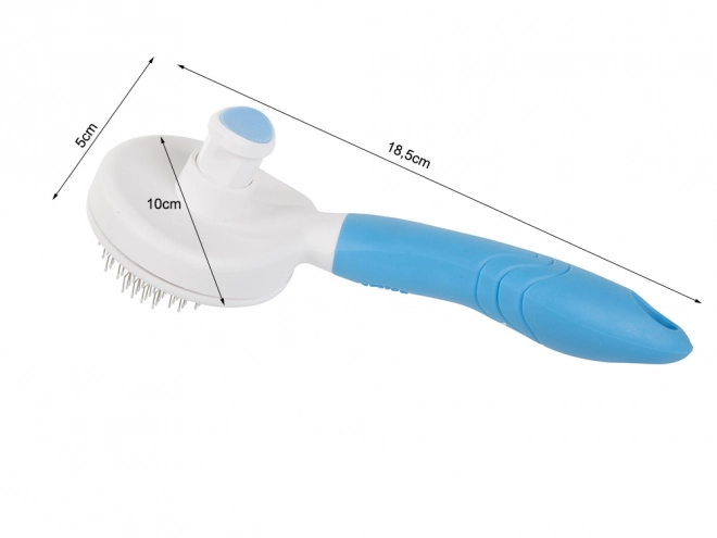 Brosse auto-nettoyante pour chiens et chats