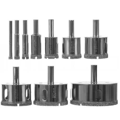 Ensemble de forets diamantés pour découpe 10 pcs - Bigstren 21641