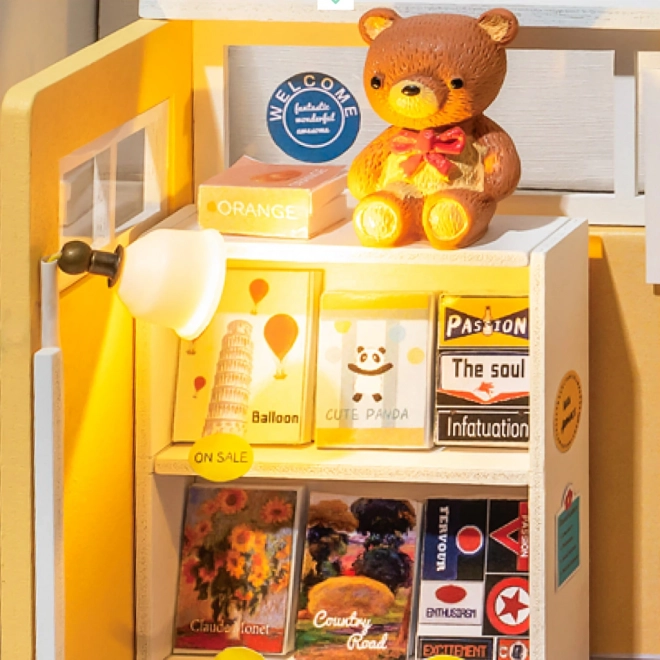 Librairie - Maquette de Maison de Poupée à Faire Soi-même